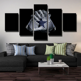 Dallas Cowboys NFL Football Team Logo Gloves 5 Piece Canvas Wall Art Painting Wallpaper Poster Picture Print Photo Decor
