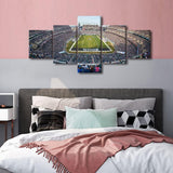 NFL Football Philadelphia Eagles Lincoln Financial Field 5 Piece Canvas Wall Art Painting Wallpaper Poster Picture Print Photo Decor