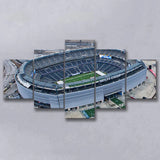 NFL Football MetLife Stadium New York Giants & Jets 5 Piece Canvas Wall Art Painting Wallpaper Poster Picture Print Photo Decor