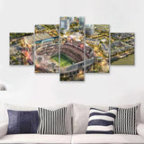 Jacksonville Jaguars TIAA Bank Field Stadium NFL Football 5 Piece Canvas Wall Art Painting Wallpaper Poster Picture Print Photo Decor