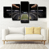 NFL Philadelphia Eagles Lincoln Financial Field Stadium 5 Piece Canvas Wall Art Painting Wallpaper Poster Picture Print Photo Decor
