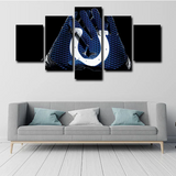 Indianapolis Colts NFL Football Sports Team Logo Gloves 5 Piece Canvas Wall Art Painting Wallpaper Poster Picture Print Photo Decor
