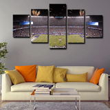 New York Giants NFL Football MetLife Stadium 5 Piece Canvas Wall Art Painting Wallpaper Poster Picture Print Photo Decor