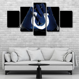 Indianapolis Colts NFL Football Sports Team Logo Gloves 5 Piece Canvas Wall Art Painting Wallpaper Poster Picture Print Photo Decor