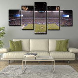 New York Giants NFL Football MetLife Stadium 5 Piece Canvas Wall Art Painting Wallpaper Poster Picture Print Photo Decor