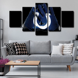 Indianapolis Colts NFL Football Sports Team Logo Gloves 5 Piece Canvas Wall Art Painting Wallpaper Poster Picture Print Photo Decor