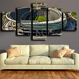 Chicago Bears Soldier Field Stadium Aerial View 5 Piece Canvas Wall Art Painting Wallpaper Poster Picture Print Photo Decor