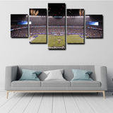 New York Giants NFL Football MetLife Stadium 5 Piece Canvas Wall Art Painting Wallpaper Poster Picture Print Photo Decor