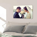 Wedding Photo Canvas Wall Art - Wedding Pictures Canvas - Wedding Vows Print - Wedding Wall Decor Wedding Vows Canvas Wedding Photos Printed