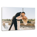 Wedding Photo Canvas Wall Art - Wedding Pictures Canvas - Wedding Vows Print - Wedding Wall Decor Wedding Vows Canvas Wedding Photos Printed