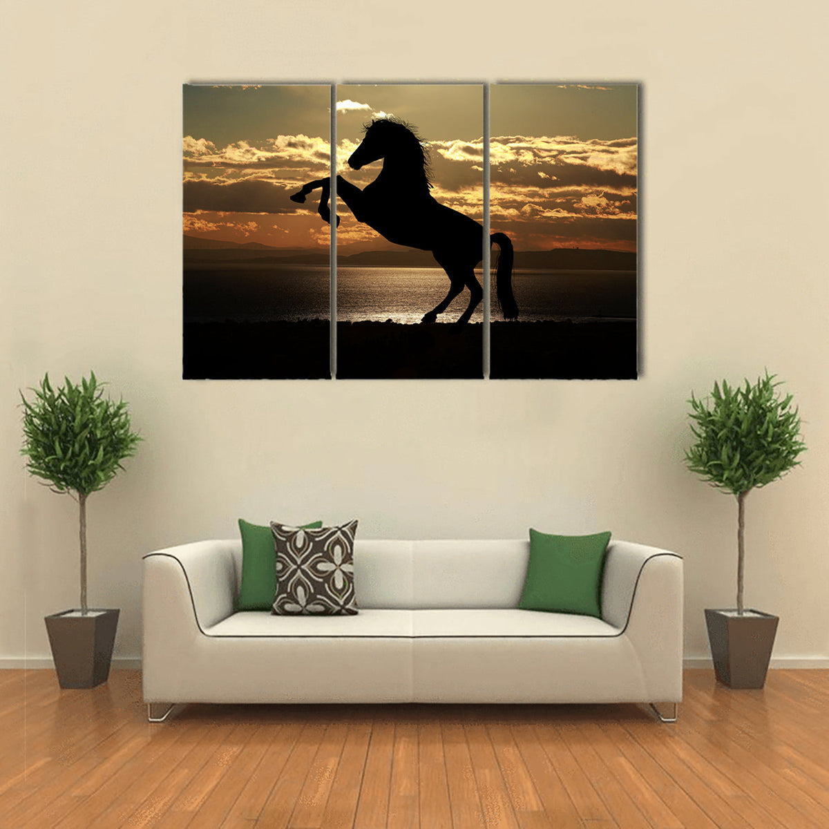 Horse Canvas Wall Art Images Pictures Wallpaper Mural Decoration Desig