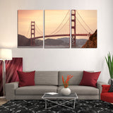 San Francisco California Golden Gate Bridge Canvas Wall Art Pictures Wallpaper Mural Posters Decor Prints Gifts Paintings Photography Images