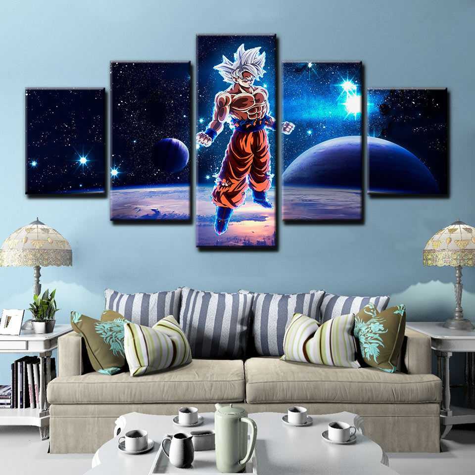 Dragon Ball Z Anime Saiyan Wall Décor Manga Panel Paper Print