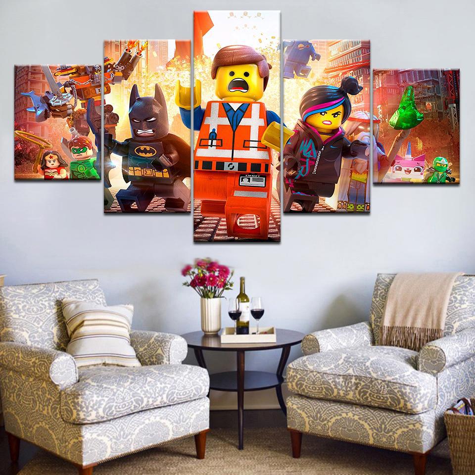 Lego movie wall discount decals