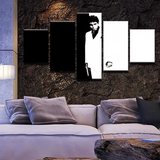 Scarface Movie Al Pacino Tony Montana 5 Piece Canvas Wall Art Painting Wallpaper Poster Picture Print Photo Decor