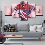 Carey Price Montreal Canadiens NHL Hockey Player 5 Piece Canvas Wall Art Painting Wallpaper Poster Picture Print Photo Decor