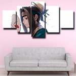 Haku from Naruto Anime Character 5 Piece Canvas Wall Art Painting Wallpaper Poster Picture Print Photo Decor