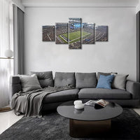 Dallas Cowboys Texas Stadium NFL USA Football Sports Team 5 Piece Canvas Wall Art Painting Wallpaper Poster Picture Print Photo Decor