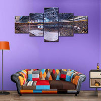 Boston Bruins NHL Hockey Sports 5 Piece Canvas Wall Art Painting Wallpaper Poster Picture Print Photo Decor