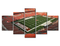 Cleveland Browns FirstEnergy Stadium NFL Football 5 Piece Canvas Wall Art Painting Wallpaper Poster Picture Print Photo Decor