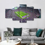 Minnesota Vikings US Bank Stadium NFL Football 5 Piece Canvas Wall Art Painting Wallpaper Poster Picture Print Photo Decor