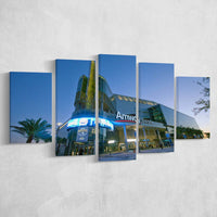 Amway Center Orlando Magic Stadium NBA Basketball 5 Piece Canvas Wall Art Painting Wallpaper Poster Picture Print Photo Decor