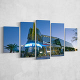 Amway Center Orlando Magic Stadium NBA Basketball 5 Piece Canvas Wall Art Painting Wallpaper Poster Picture Print Photo Decor