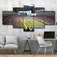 AT&T Stadium Dallas Cowboys NFL Football 5 Piece Canvas Wall Art Painting Wallpaper Poster Picture Print Photo Decor