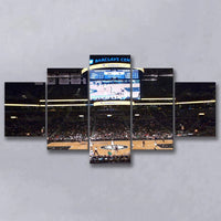Brooklyn Nets Stadium Barclays Center NBA Basketball 5 Piece Canvas Wall Art Painting Wallpaper Poster Picture Print Photo Decor
