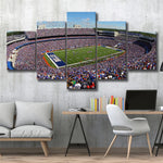 Buffalo Bills Highmark Stadium NFL Football 5 Piece Canvas Wall Art Painting Wallpaper Poster Picture Print Photo Decor