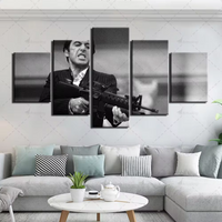 Scarface Movie Scene Tony Montana Al Pacino 5 Piece Canvas Wall Art Painting Wallpaper Poster Picture Print Photo Decor