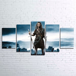 Europe And America Classic Movies Braveheart 5 Piece Canvas Wall Art Painting Wallpaper Poster Picture Print Photo Decor