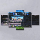 Indianapolis Colts Lucas Oil Stadium NFL Football 5 Piece Canvas Wall Art Painting Wallpaper Poster Picture Print Photo Decor
