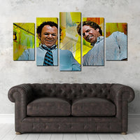 Will Ferrell & John C. Reilly Step Brothers Movie 5 Piece Canvas Wall Art Painting Wallpaper Poster Picture Print Photo Decor