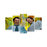 Will Ferrell & John C. Reilly Step Brothers Movie 5 Piece Canvas Wall Art Painting Wallpaper Poster Picture Print Photo Decor