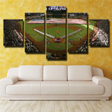 Arizona Diamondbacks MLB Baseball Team Stadium 5 Piece Canvas Wall Art Painting Wallpaper Poster Picture Print Photo Decor