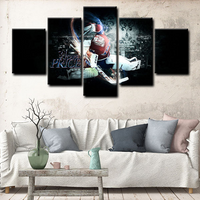 NHL Hockey Carey Price Montreal Canadiens Goaltender 5 Piece Canvas Wall Art Painting Wallpaper Poster Picture Print Photo Decor