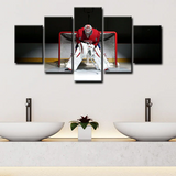 Carey Price NHL Montreal Canadiens Goaltender 5 Piece Canvas Wall Art Painting Wallpaper Poster Picture Print Photo Decor
