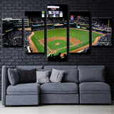 Minnesota Twins MLB Baseball Sports Team Stadium 5 Piece Canvas Wall Art Painting Wallpaper Poster Picture Print Photo Decor