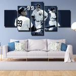 Aaron Judge Legend New York Yankees Slugger #99 5 Piece Canvas Wall Art Painting Wallpaper Poster Picture Print Photo Decor
