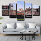 Minnesota Twins Baseball Sports Team Field Stadium 5 Piece Canvas Wall Art Painting Wallpaper Poster Picture Print Photo Decor