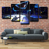 Amalie Arena Stadium Tampa Bay Lightning 5 Piece Canvas Wall Art Painting Wallpaper Poster Picture Print Photo Decor