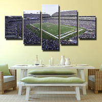 Baltimore Ravens NFL Football M&T Bank Stadium 5 Piece Canvas Wall Art Painting Wallpaper Poster Picture Print Photo Decor