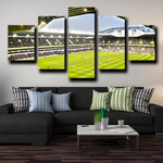 Tottenham Hotspur FC Premier League Team Stadium 5 Piece Canvas Wall Art Painting Wallpaper Poster Picture Print Photo Decor
