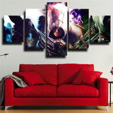 Assassin’s Creed Revelations Video Game 5 Piece Canvas Wall Art Painting Wallpaper Poster Picture Print Photo Decor
