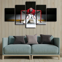 Carey Price NHL Montreal Canadiens Goaltender 5 Piece Canvas Wall Art Painting Wallpaper Poster Picture Print Photo Decor