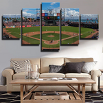 San Francisco Giants AT&T Park Baseball Stadium 5 Piece Canvas Wall Art Painting Wallpaper Poster Picture Print Photo Decor