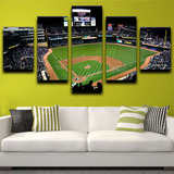 Minnesota Twins MLB Baseball Sports Team Stadium 5 Piece Canvas Wall Art Painting Wallpaper Poster Picture Print Photo Decor