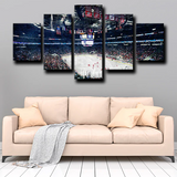 Carolina Hurricanes NHL Hockey Sports PNC Arena 5 Piece Canvas Wall Art Painting Wallpaper Poster Picture Print Photo Decor