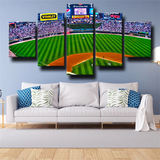 Chicago White Sox MLB Baseball Sports Team Stadium 5 Piece Canvas Wall Art Painting Wallpaper Poster Picture Print Photo Decor